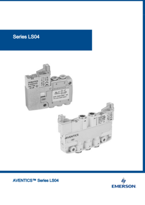 AVENTICS LS04 CATALOG LS04-AF SERIES: 3/2 DIRECTIONAL VALVE